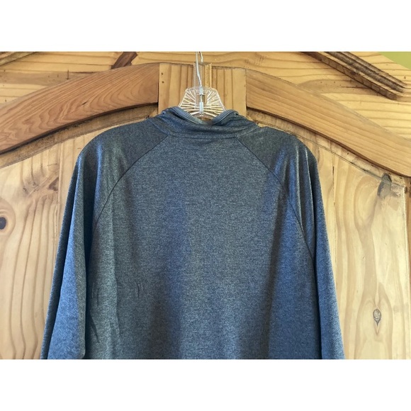 Mens Tapout 1/4 zip long sleeve gray orange pullover jacket size M - NWT - Picture 9 of 12